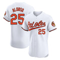Crovyle B.Orioles #25 Pete Alonso Player White Limited Elite Home Game Stitched Jerseys