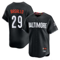 Crovyle B.Orioles #29 Samuel Basallo Player Black City Connect Limited Home Game Stitched Jerseys