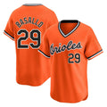 Crovyle B.Orioles #29 Samuel Basallo Player Orange T-shirt Limited Home Game Stitched Jerseys