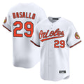 Crovyle B.Orioles #29 Samuel Basallo Player White Limited Home Game Stitched Jerseys