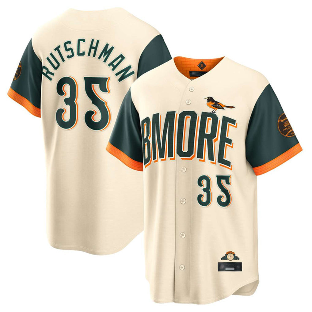 Crovyle B.Orioles #35 Adley Rutschman Cream 2026 City Connect Limited Elite Home Game Stitched Jerseys