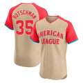 Crovyle B.Orioles #35 Adley Rutschman Cream American League All-Star Limited Elite Home Game Stitched Jerseys