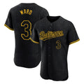 Crovyle B.Orioles #3 Taylor Ward Player Black Snake Skin City Limited Elite Home Stitched Jerseys