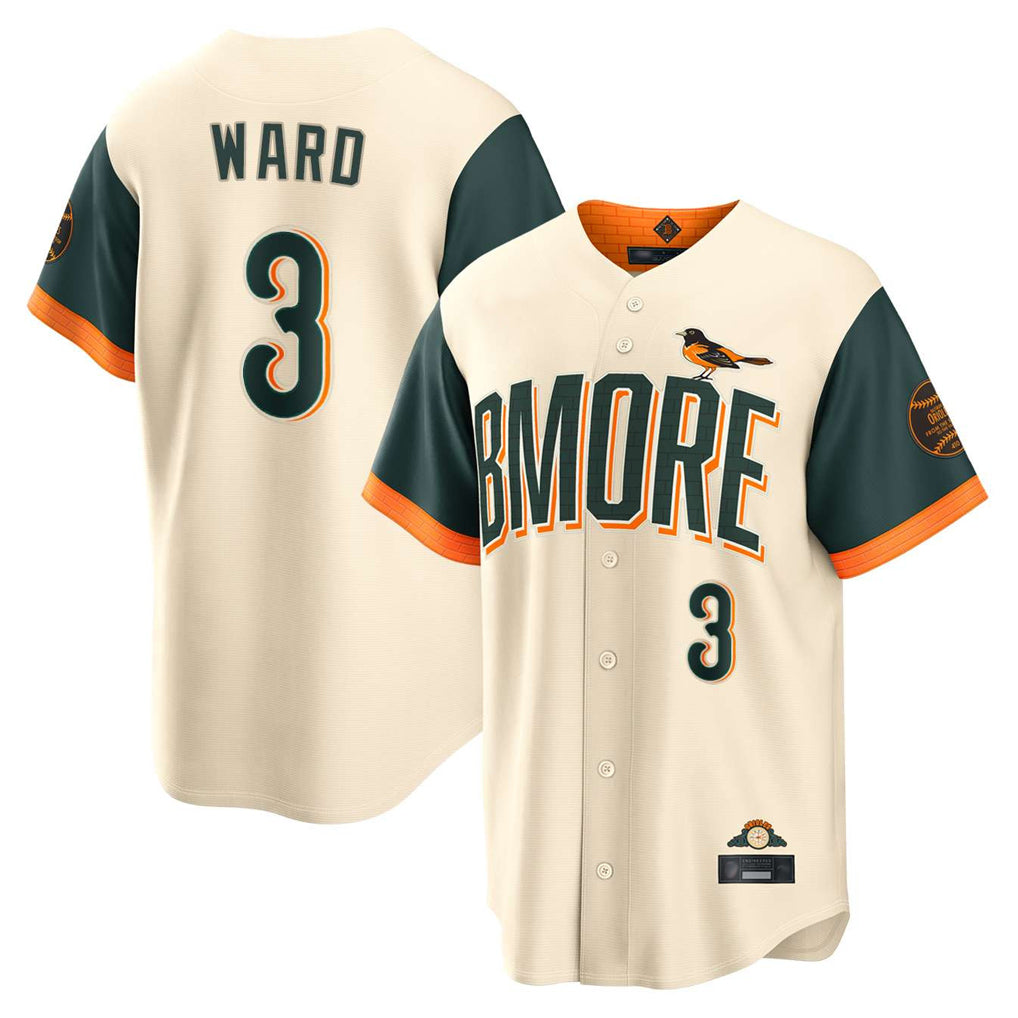 Crovyle B.Orioles #3 Taylor Ward Player Cream 2026 City Connect Home Game Stitched Jerseys
