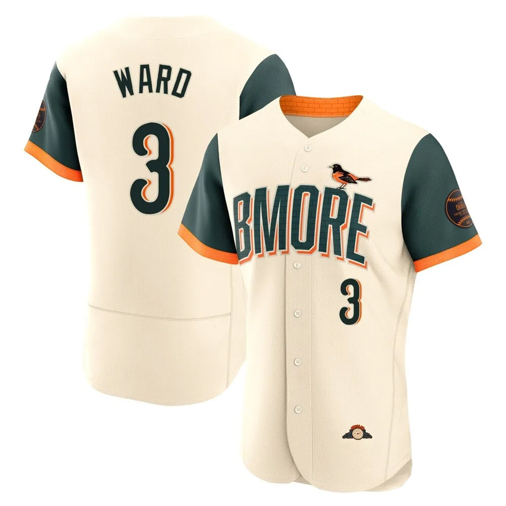 Crovyle B.Orioles #3 Taylor Ward Player Cream 2026 City Connect Limited Elite Home Game Stitched Jerseys