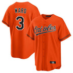 Crovyle B.Orioles #3 Taylor Ward Player Orange Home Game Stitched Jerseys