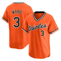 Crovyle B.Orioles #3 Taylor Ward Player Orange T-shirt Limited Home Game Stitched Jerseys