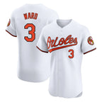 Crovyle B.Orioles #3 Taylor Ward Player White Limited Elite Home Game Stitched Jerseys