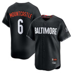 Crovyle B.Orioles #6 Ryan Mountcastle Player Black City Connect Limited Home Game Stitched Jerseys