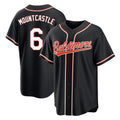 Crovyle B.Orioles #6 Ryan Mountcastle Player Black Out Home Game Stitched Jerseys