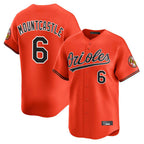 Crovyle B.Orioles #6 Ryan Mountcastle Player Orange Limited Home Game Stitched Jerseys
