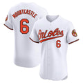 Crovyle B.Orioles #6 Ryan Mountcastle Player White Limited Elite Home Game Stitched Jerseys