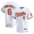 Crovyle B.Orioles #6 Ryan Mountcastle Player White Limited Home Game Stitched Jerseys