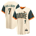 Crovyle B.Orioles #7 Jackson Holliday Player Cream 2026 City Connect Home Game Stitched Jerseys