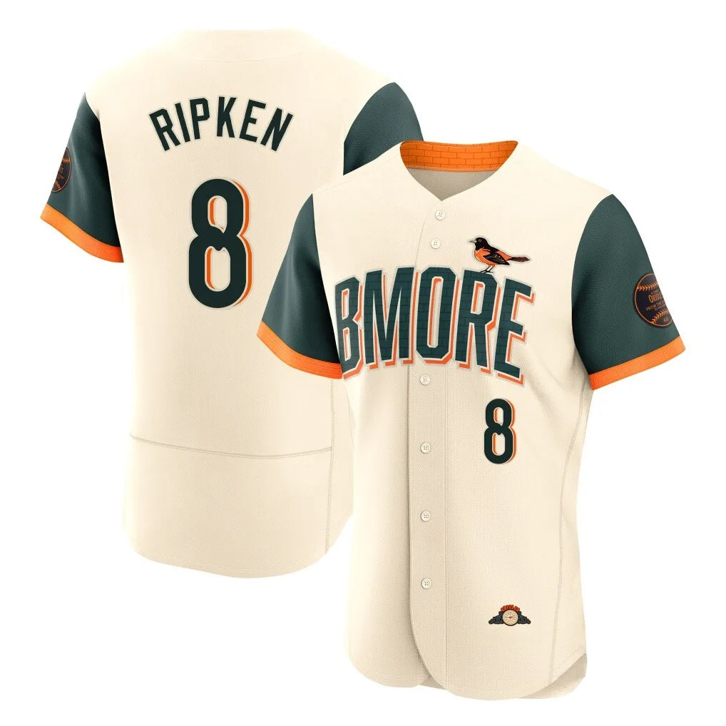 Crovyle B.Orioles #8 Cal Ripken Player Cream 2026 City Connect Limited Elite Home Game Stitched Jerseys