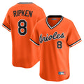 Crovyle B.Orioles #8 Cal Ripken Player Orange T-shirt Limited Home Game Stitched Jerseys