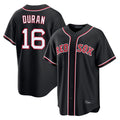 Crovyle B.Red Sox #16 Jarren Duran Player Black Out Home Game Stitched Jerseys