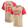 Crovyle B.Red Sox #16 Jarren Duran Player Cream All-Star Short-Sleeved Limited Elite Home Game Stitched Jerseys