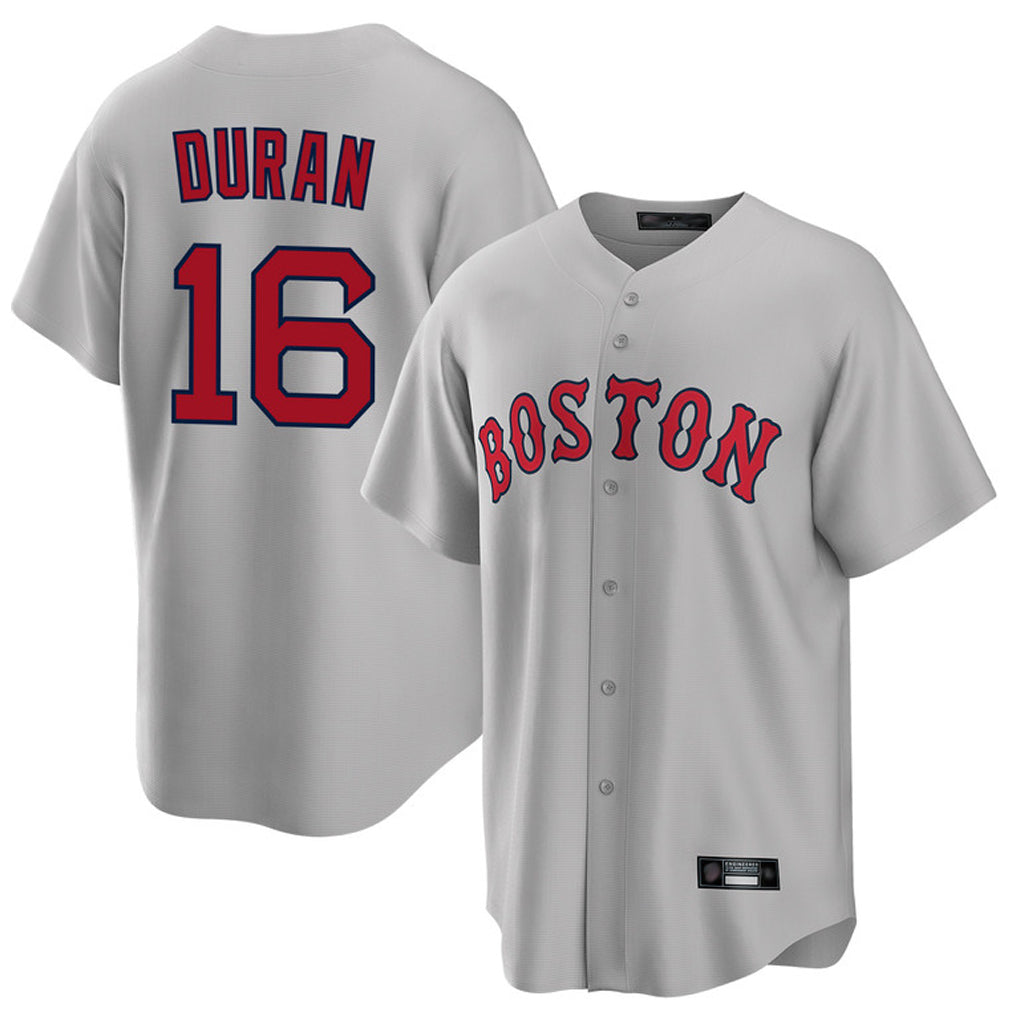 Crovyle B.Red Sox #16 Jarren Duran Player Gray Road Home Game Stitched Jersey