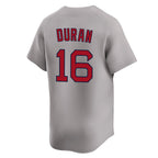 Crovyle B.Red Sox #16 Jarren Duran Player Gray Road Limited Home Game Stitched Jerseys