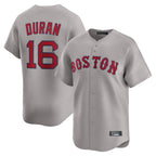Crovyle B.Red Sox #16 Jarren Duran Player Gray Road Limited Home Game Stitched Jersey