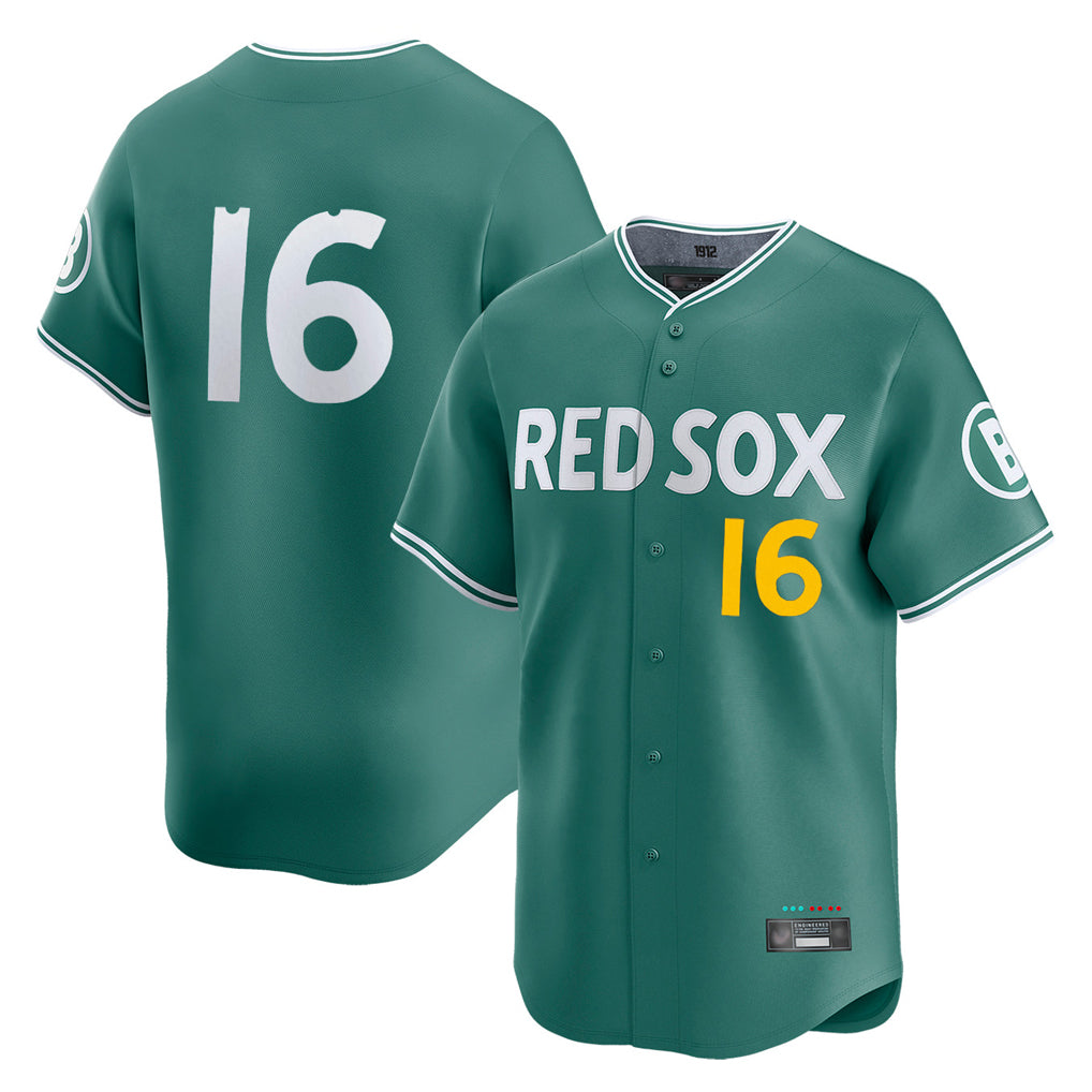 Crovyle B.Red Sox #16 Jarren Duran Player Green City Connect Limited Home Game Stitched Jersey