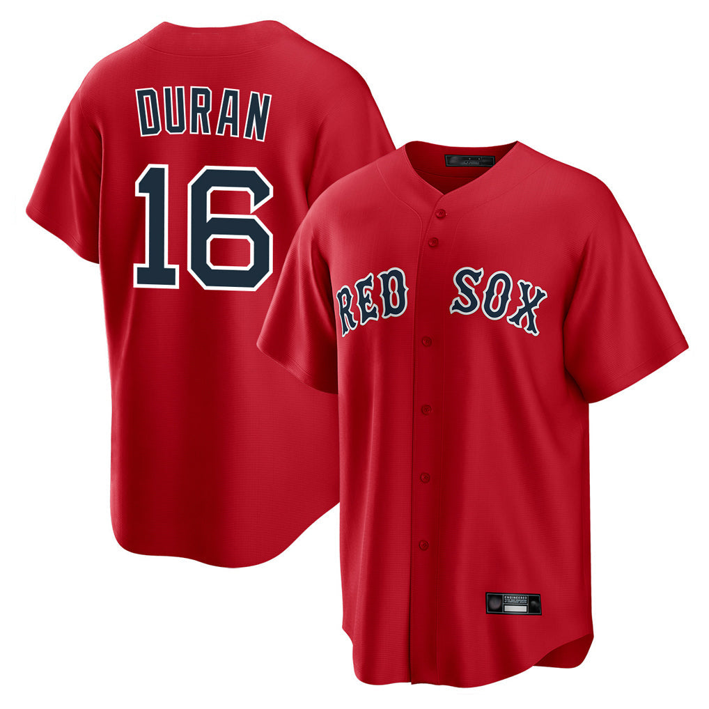 Crovyle B.Red Sox #16 Jarren Duran Player Red Home Game Stitched Jersey