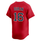 Crovyle B.Red Sox #16 Jarren Duran Player Red Limited Home Game Stitched Jerseys