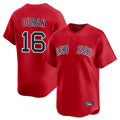 Crovyle B.Red Sox #16 Jarren Duran Player Red Limited Home Game Stitched Jersey