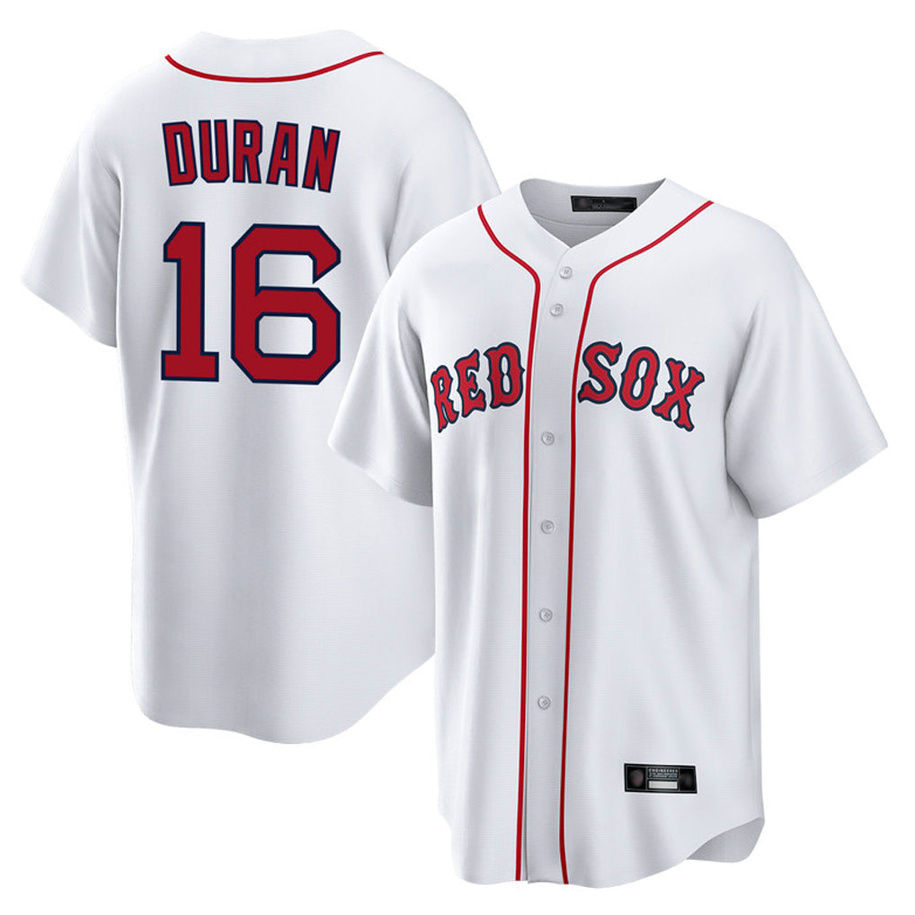 Crovyle B.Red Sox #16 Jarren Duran Player White Home Game Stitched Jersey