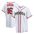 Crovyle B.Red Sox #16 Jarren Duran Player White Mexico 2026 World Classic Home Game Stitched Jerseys