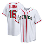 Crovyle B.Red Sox #16 Jarren Duran Player White Mexico 2026 World Classic Home Game Stitched Jerseys