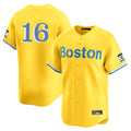 Crovyle B.Red Sox #16 Jarren Duran Player Yellow Limited Home Game Stitched Jersey