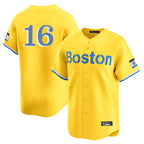 Crovyle B.Red Sox #16 Jarren Duran Player Yellow Limited Home Game Stitched Jersey