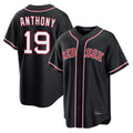 Crovyle B.Red Sox #19 Roman Anthony Player Black Out Home Game Stitched Jerseys