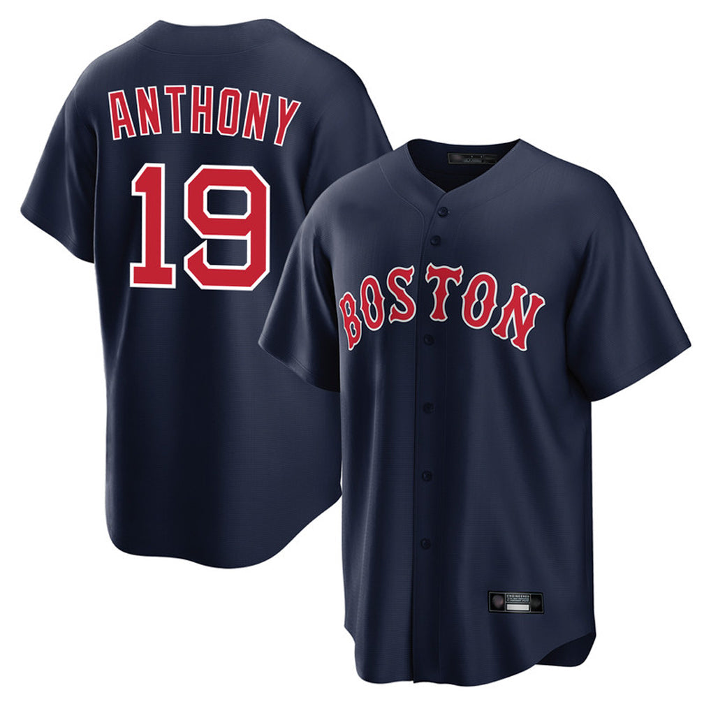 Crovyle B.Red Sox #19 Roman Anthony Player Navy Home Game Stitched Jerseys