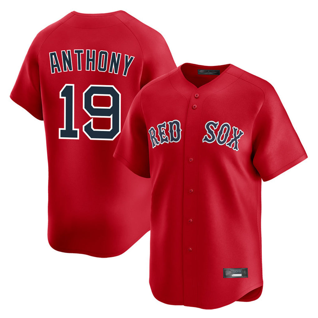 Crovyle B.Red Sox #19 Roman Anthony Player Red Limited Home Game Stitched Jerseys