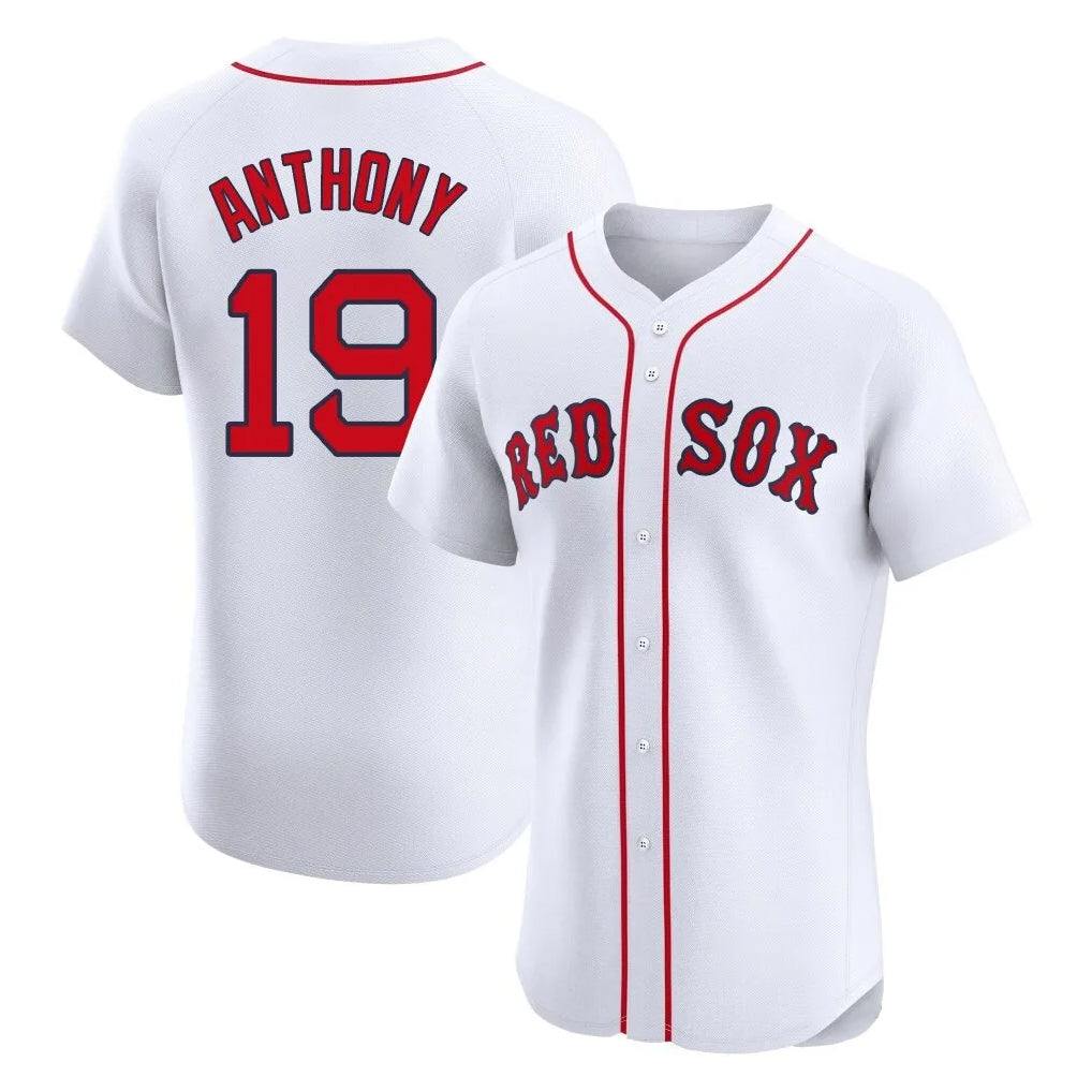 Crovyle B.Red Sox #19 Roman Anthony Player White Limited Elite Home Game Stitched Jerseys