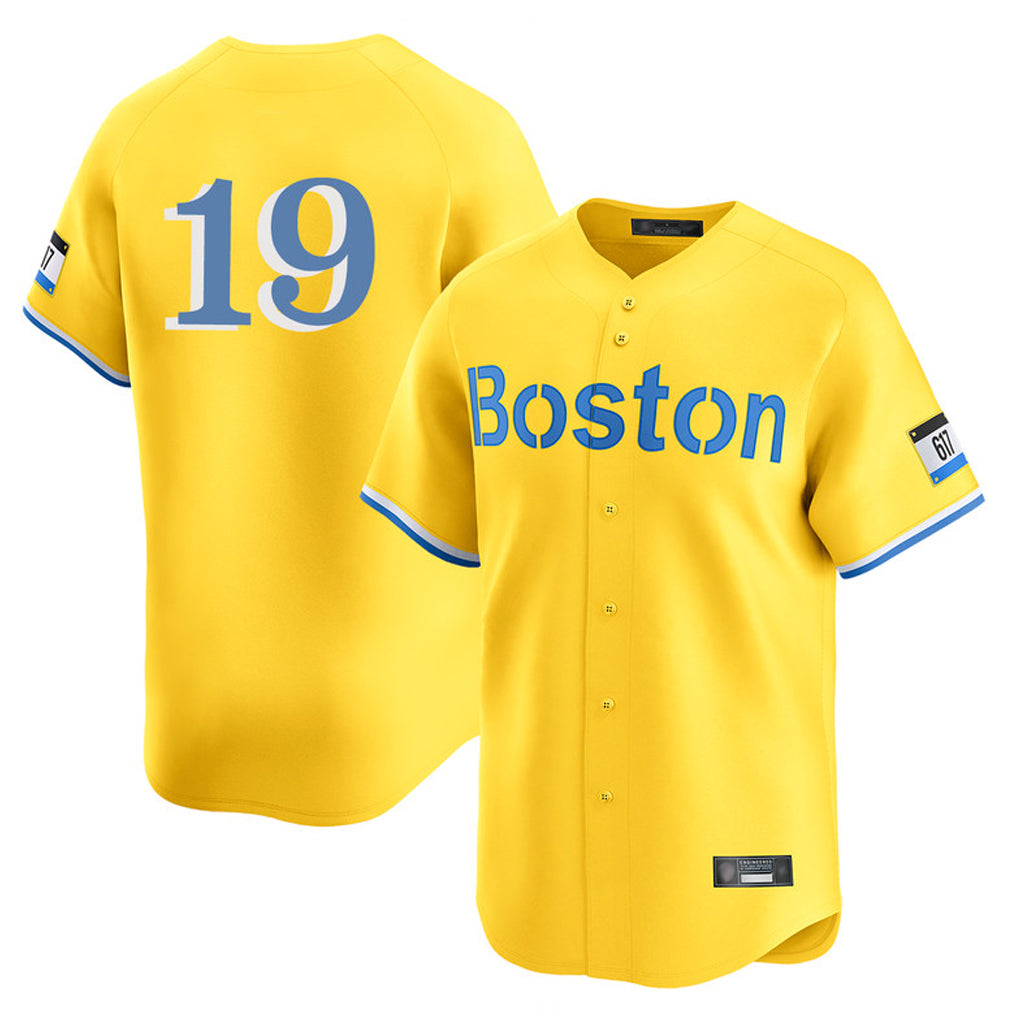 Crovyle B.Red Sox #19 Roman Anthony Player Yellow Limited Home Game Stitched Jerseys