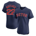 Crovyle B.Red Sox #22 Garrett Whitlock Player Navy Limited Elite Home Game Stitched Jerseys