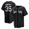 Crovyle B.Red Sox #35 Garrett Crochet Player Black Home Game Stitched Jerseys