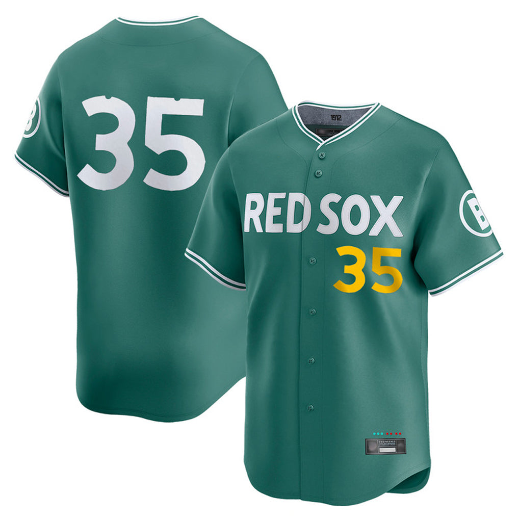 Crovyle B.Red Sox #35 Garrett Crochet Player Green City Connect Limited Home Game Stitched Jerseys