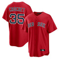 Crovyle B.Red Sox #35 Garrett Crochet Player Red Home Game Stitched Jerseys
