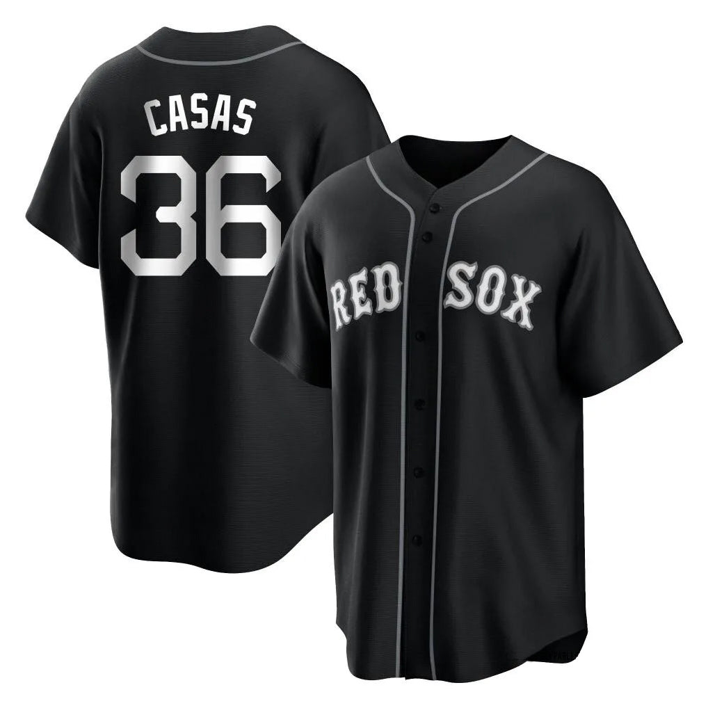 Crovyle B.Red Sox #36 Triston Casas Player Black Home Game Stitched Jerseys