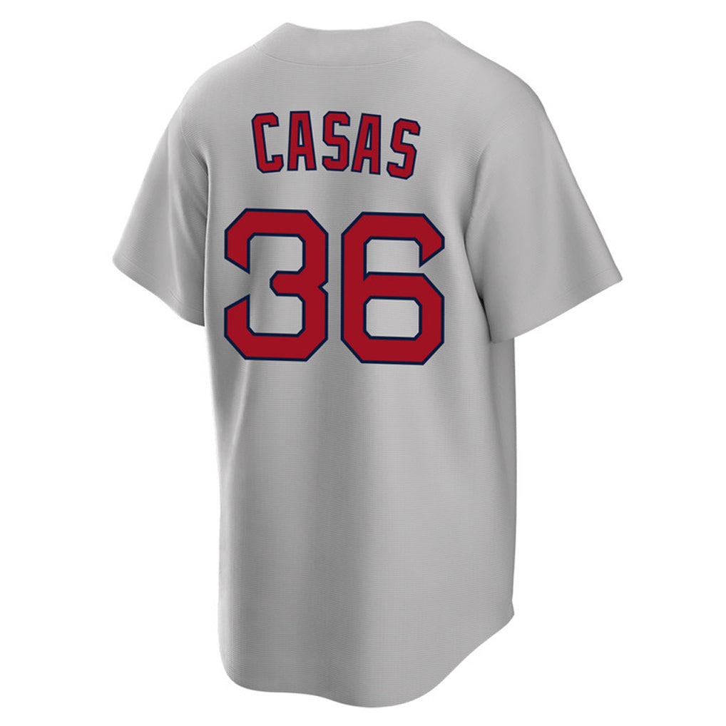 Crovyle B.Red Sox #36 Triston Casas Player Gray Road Home Game Stitched Jersey