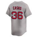 Crovyle B.Red Sox #36 Triston Casas Player Gray Road Limited Home Game Stitched Jerseys