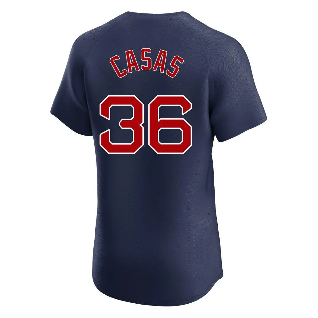 Crovyle B.Red Sox #36 Triston Casas Player Navy Limited Elite Home Game Stitched Jerseys