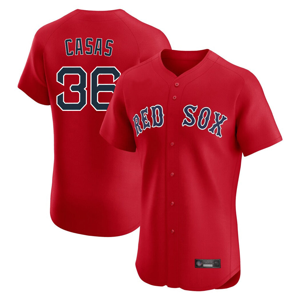 Crovyle B.Red Sox #36 Triston Casas Player Red Limited Elite Home Game Stitched Jersey