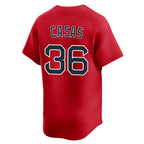 Crovyle B.Red Sox #36 Triston Casas Player Red Limited Home Game Stitched Jerseys