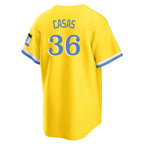 Crovyle B.Red Sox #36 Triston Casas Player Yellow Home Game Stitched Jerseys